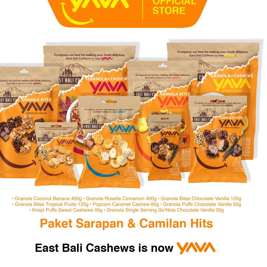 

☚ YAVA Paket Sarapan & Camilan Hits ♬