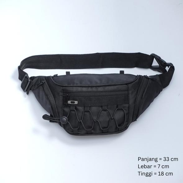 Waistbag Oakley Pria Import Mirror ORI Tas Pinggang Pria Anti Air