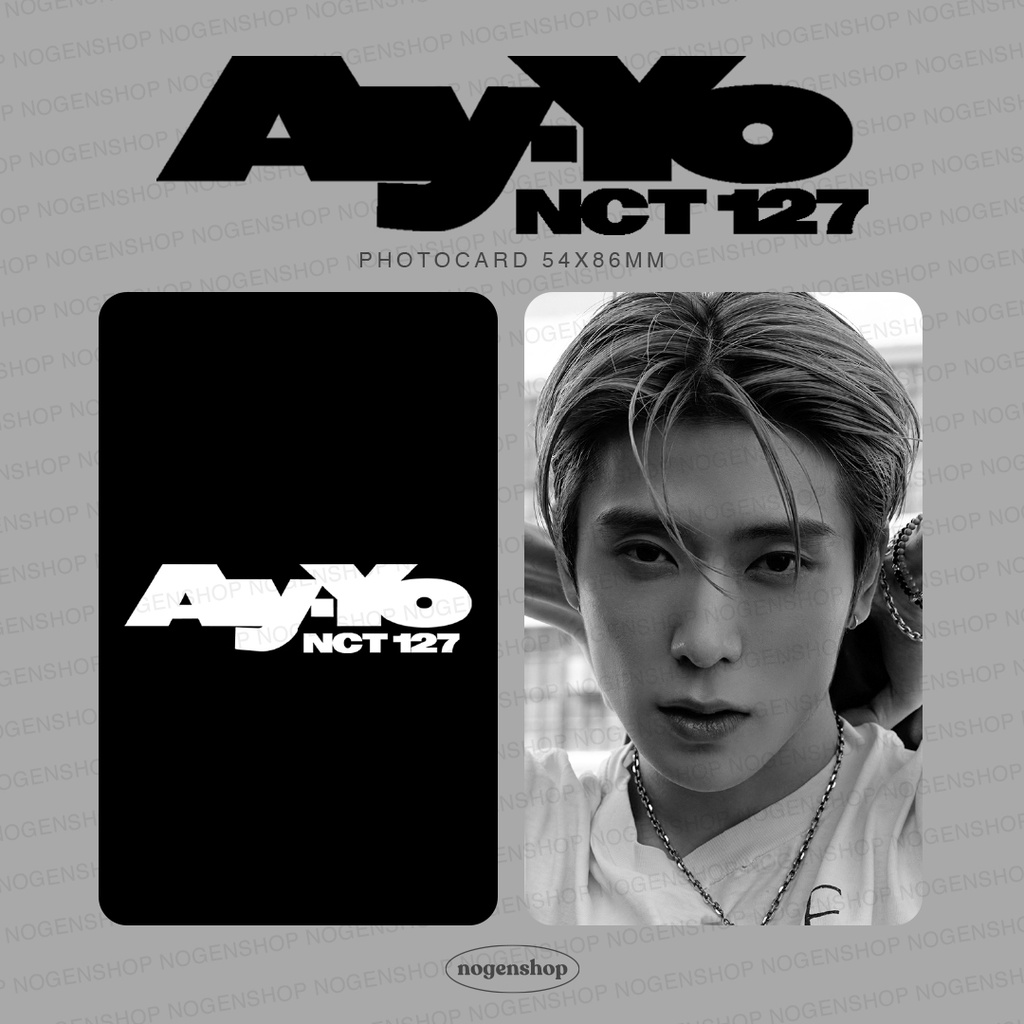 [UNOFFICIAL/FANMADE] PHOTOCARD PC NCT 127 AY-YO