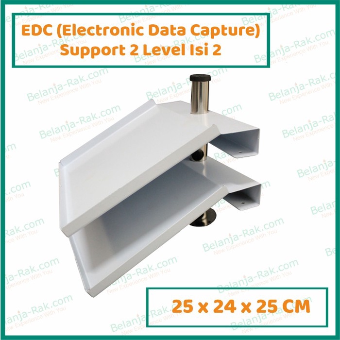 

[[JNT COD]] EDC Support 2 Level Isi 2 - Putih