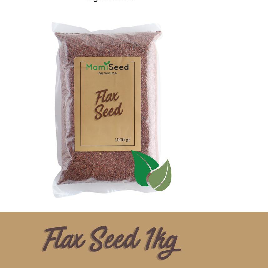 

℗ MAMISEED Flax Seed 1kg - Biji Rami Flaxseed ♗