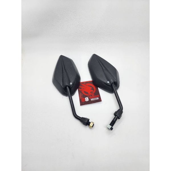 Spion Standar Bawaan Yamaha Jupiter Gagang Standar Crome Dan Hitam - Spion Standar Yamaha Jupiter Nmax Aerox Lexi PCX Vixion Mio Fino Vega Dan lainnya