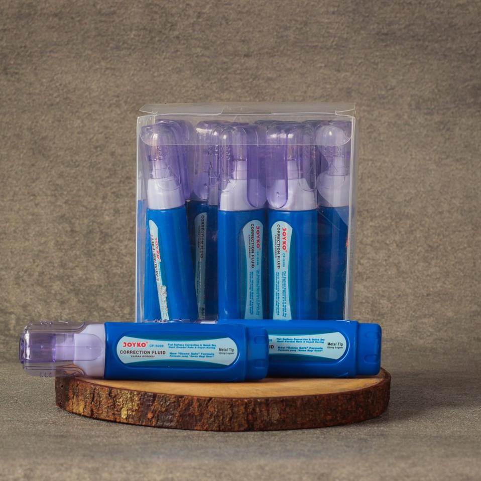 

New Update ( 6 Piece) TipEx/Correction Fluid Joyko Biru