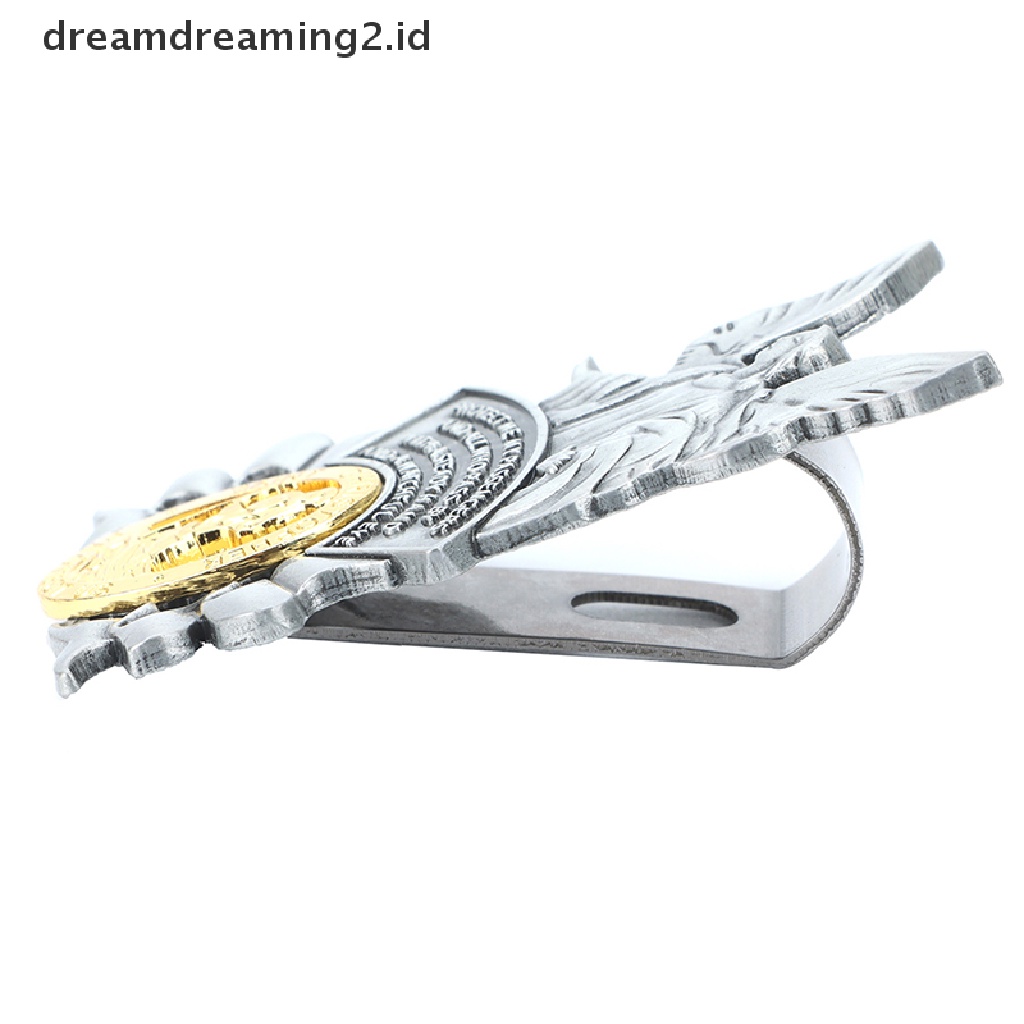(dream) Medali St Christopher Mobil Saint Christopher Visor Clip Pelindung Angel Visor.