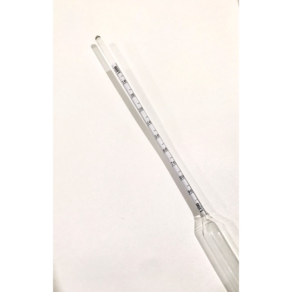 Density General Hydrometer 1.000 - 1.100/Alat ukur berat Minyak Cengkeh (Atsiri)/HMC