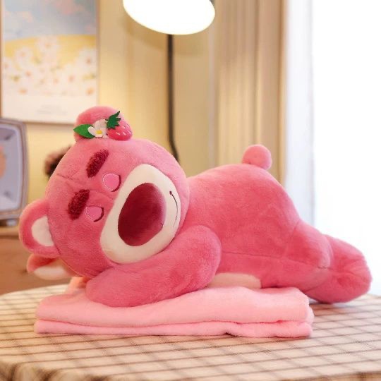 NTL B016 Boneka Lotso Sleep , Balmut , Bantal Selimut