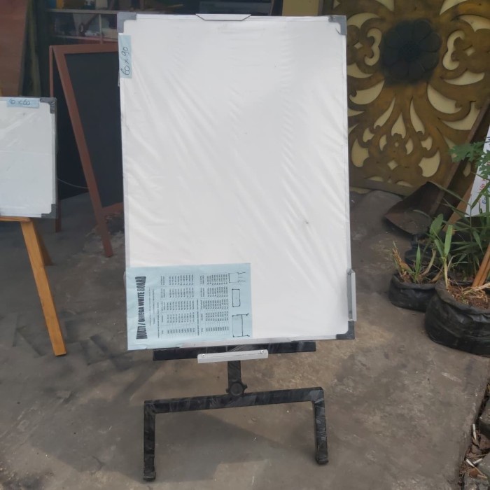 

BISA COD flip chart segitiga 60x90