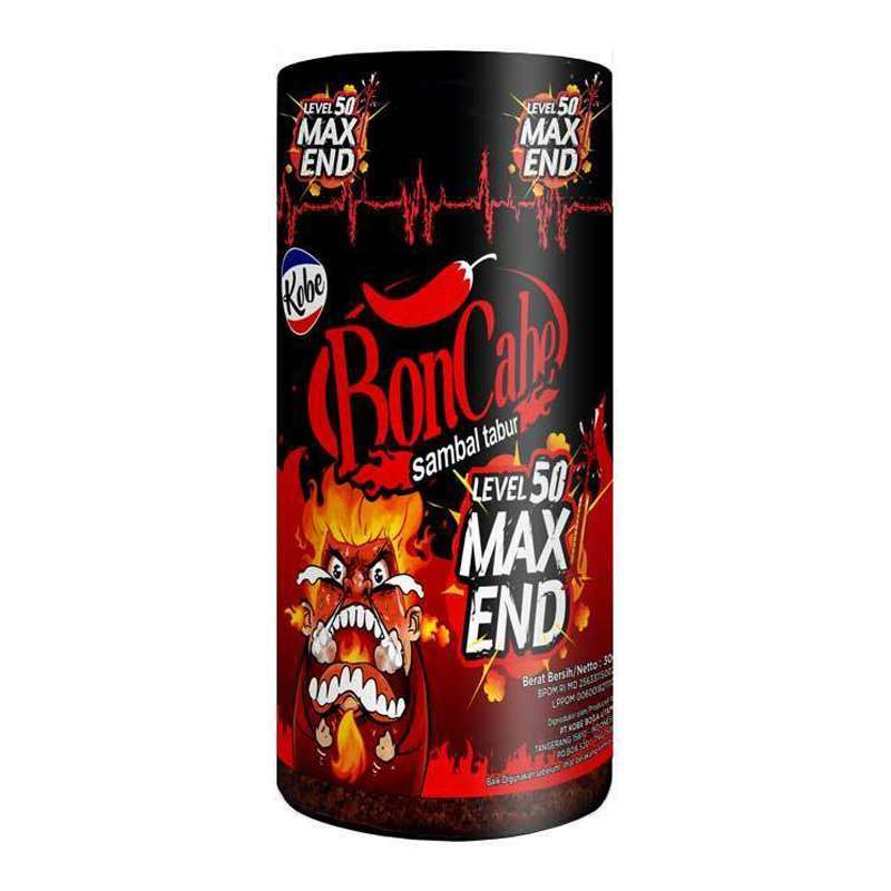 

Kobe BonCabe Max End Sambal Tabur Level 50 Botol 30 g