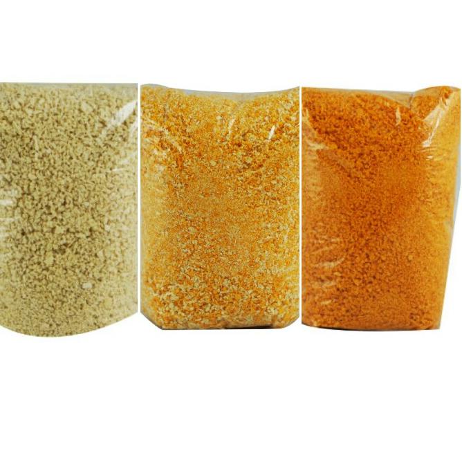 

R21 Tepung roti/tepung panko/panir [Putih/Mix/Orange] 1kg NEW PRODUCT ㅅ