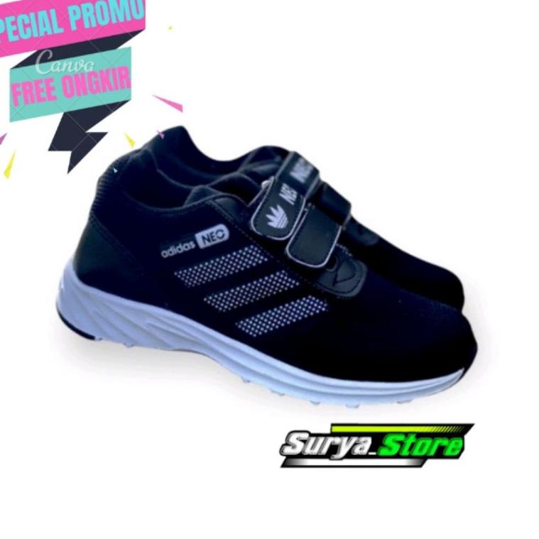 RECOMENDED SEPATU SEKOLAH ANAK TERBARU|SEPATU ADIDAS ANAK LAKI PEREMPUAN TK SD