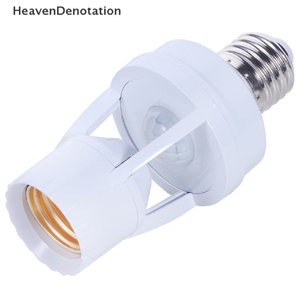 [HeavenDenotation] Dudukan Lampu Induksi Sekrup E27 Saklar Sensor LED E27 Safe Body Hol HDV