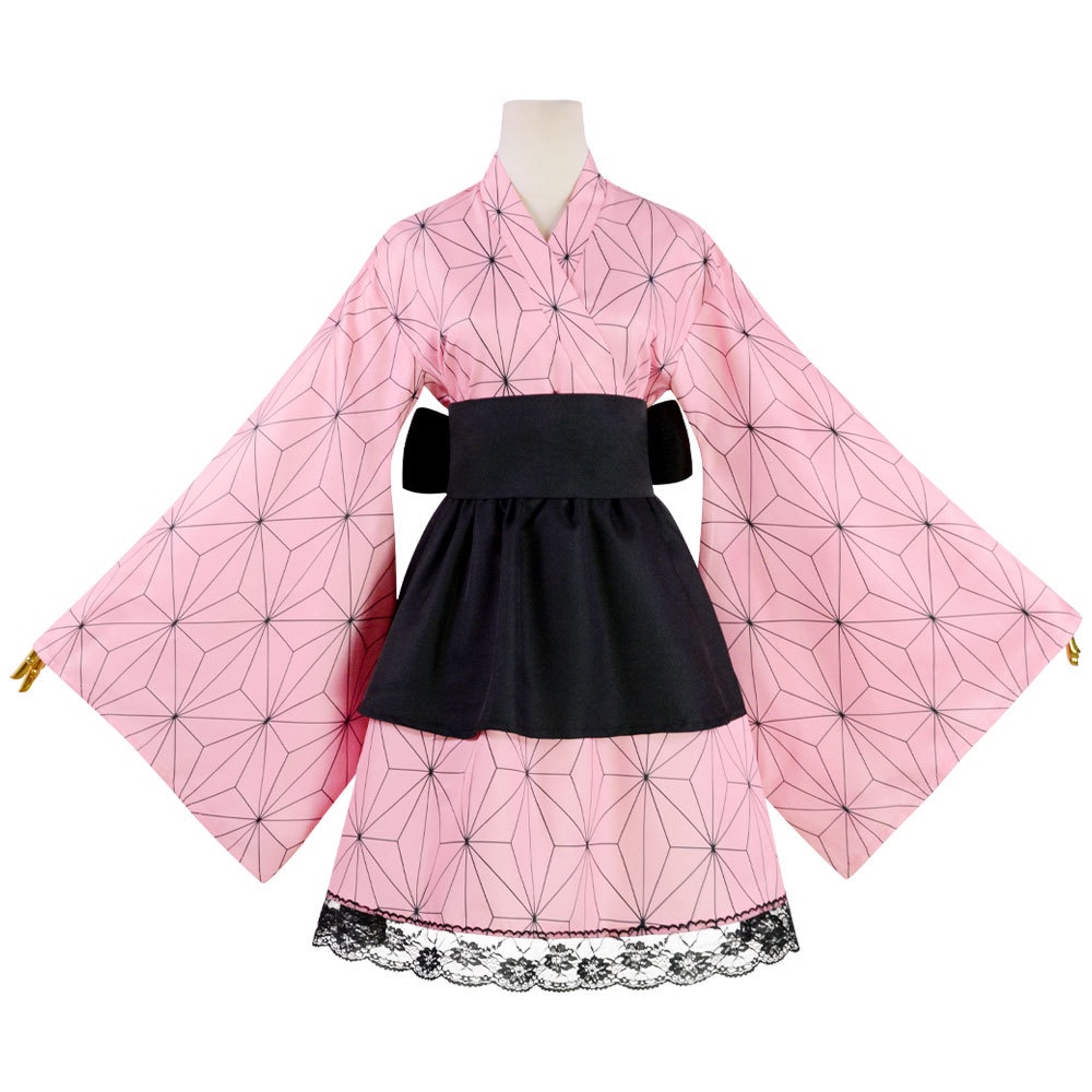 dress yukata kimono demon slayers kimetsu no yaiba