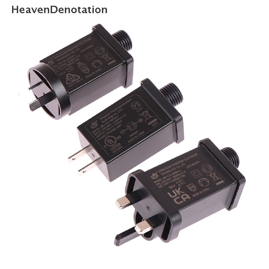 [HeavenDenotation] 1pc Adaptor Listrik IP44 British Amerika Australia Standar Trafo Daya HDV