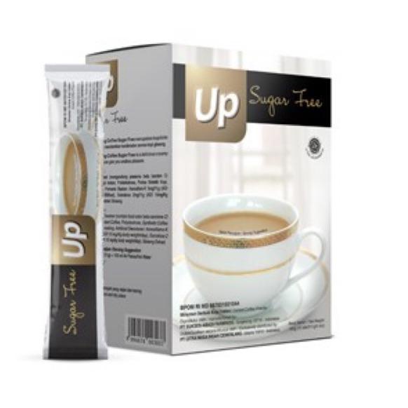 

☃ UP GINSENG COFFEE SUGAR FREE KOPI GINSENG CNI ASLI ORIGINAL ISI 15 STIK ℗