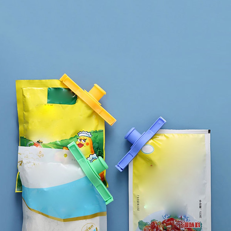 Klip Penyegel Kantong Makanan / Snack Anti Lembab Untuk Dapur