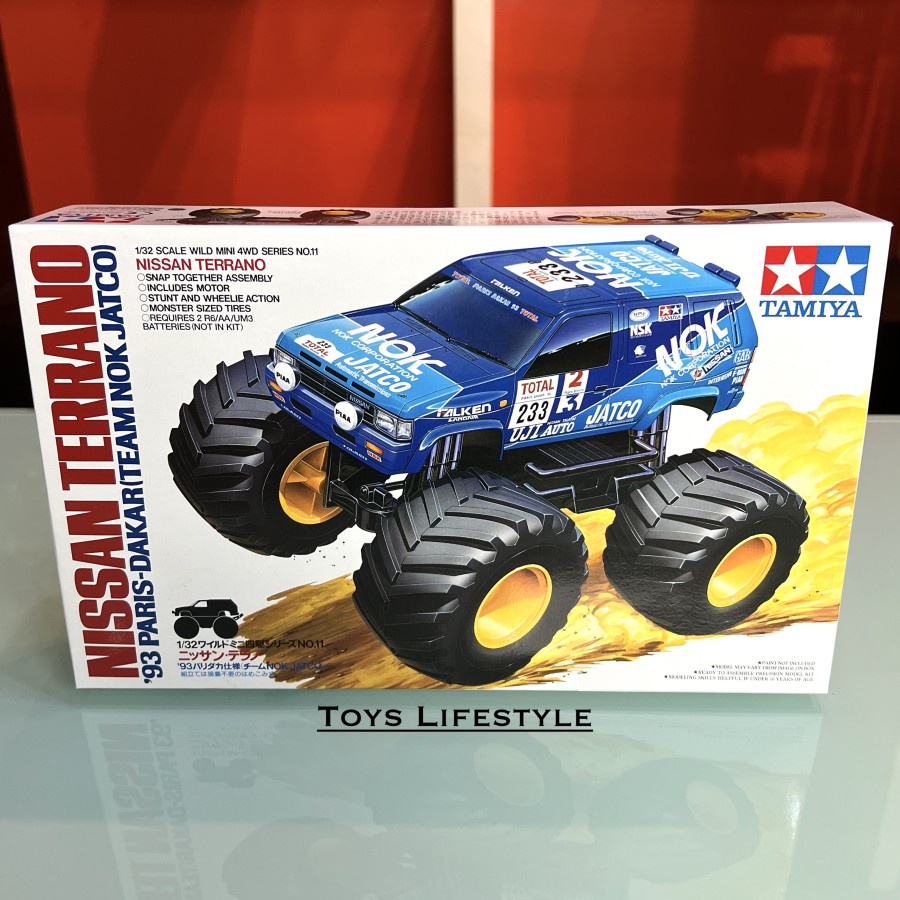 Mainan Rakit Mobil Tamiya Mini 4WD - N Terrano (ORIGINAL)