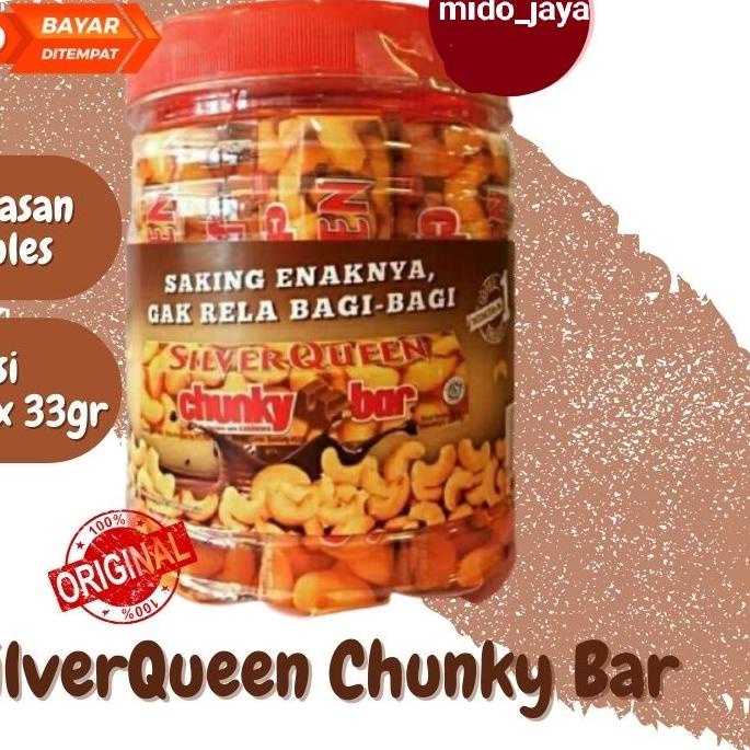 

✸ Silver queen chunky bar ♣