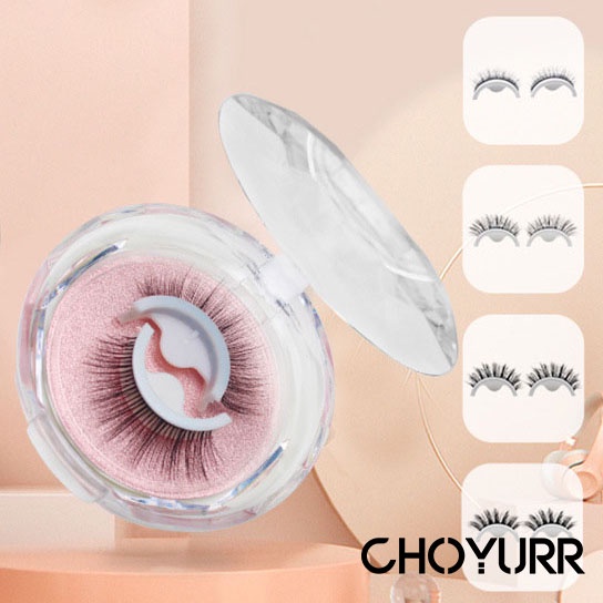 【COD】Bulu Mata Palsu Tanpa Lem / Bulu Mata Magnet Natural / False Eyelashes 3D / Bulu Mata Eyelash Extension Tidak Perlu Lem/ Eyelash Extension / Bulu Mata Tanpa Lem Korean / Eyelashes Extension Magnetic 3D Yang Dapat Digunakan Kembali With Box-CH