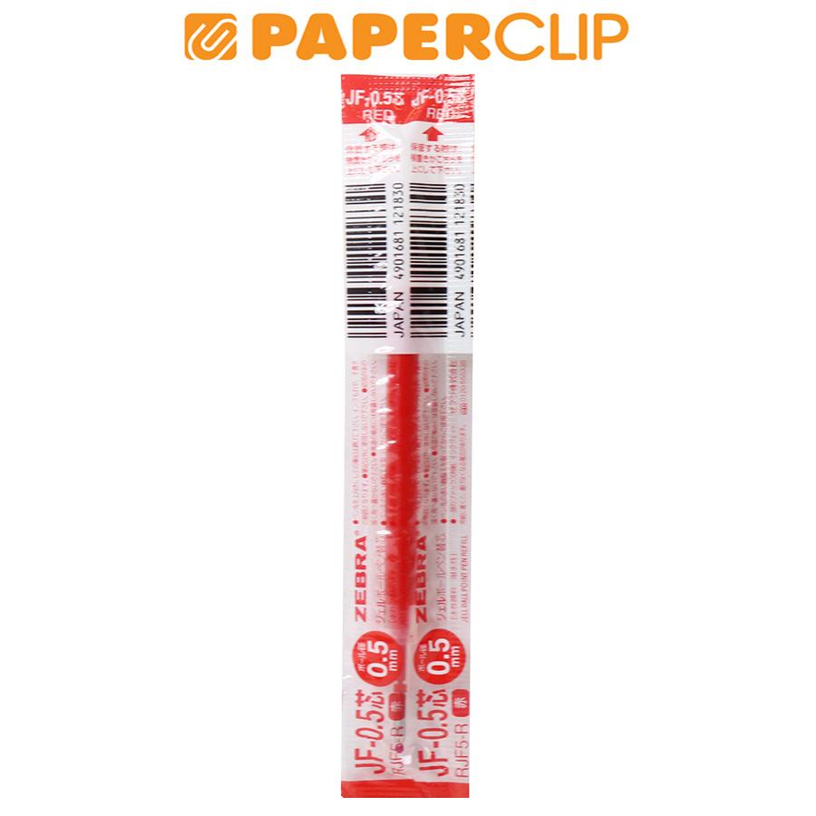 

ISI PULPEN / REFILL ZEBRA JF-05 RED UNTUK SARASA