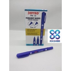 Spidol Dua sisi / Double Tip Permanent Marker Joyko PM-31