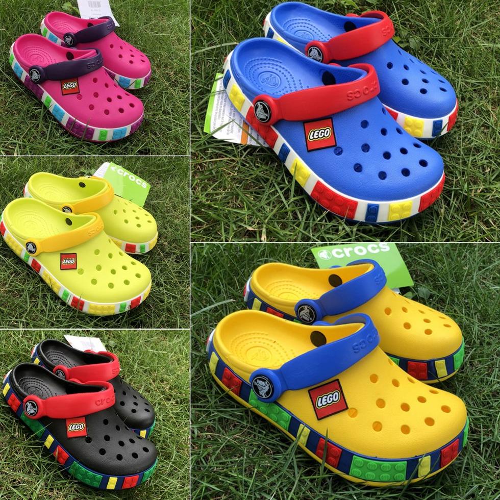 MURAH Crocs / Crocs anak / Crocs Lego / Sandal Crocs / Sandal Anak / Sandal Karet Anak / Crocs Kids 