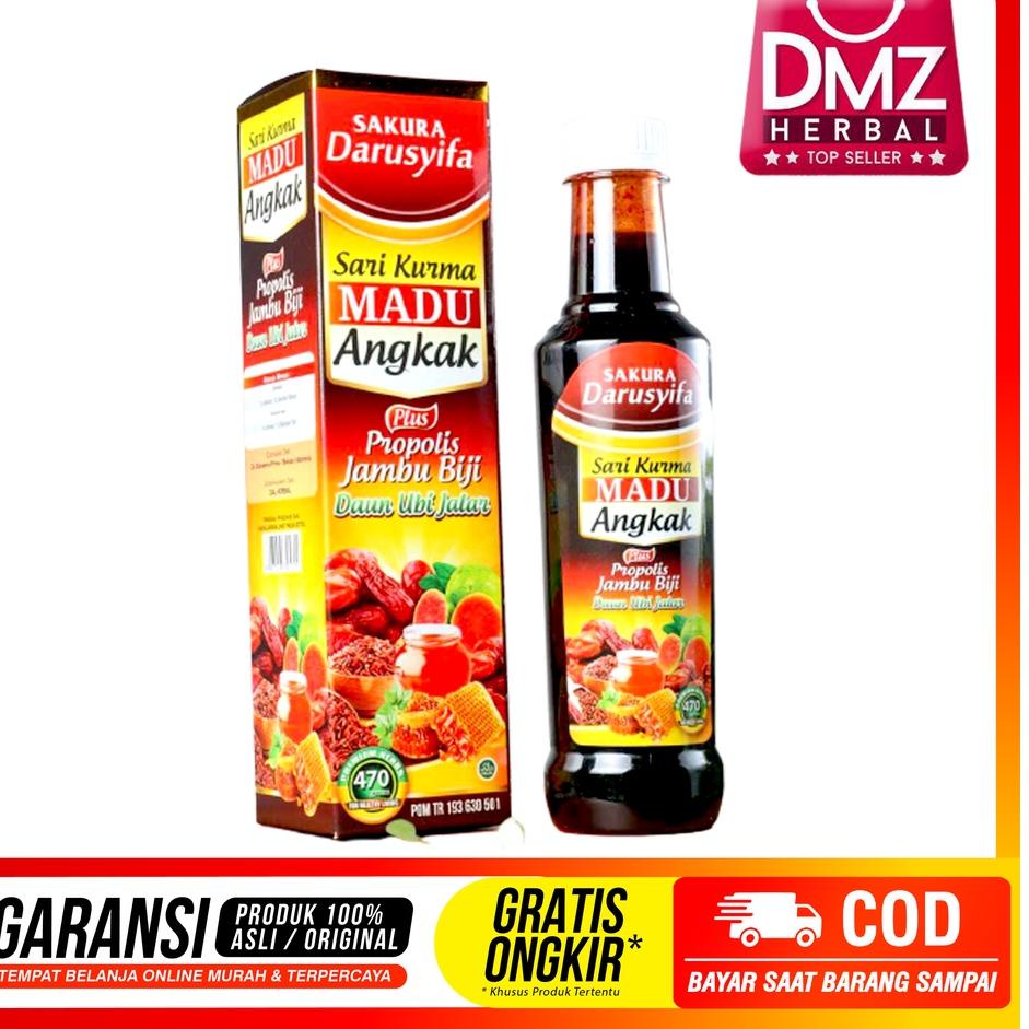 

✹ Sari Kurma Angkak SAKURA Darusyifa 470 ml Original ❅