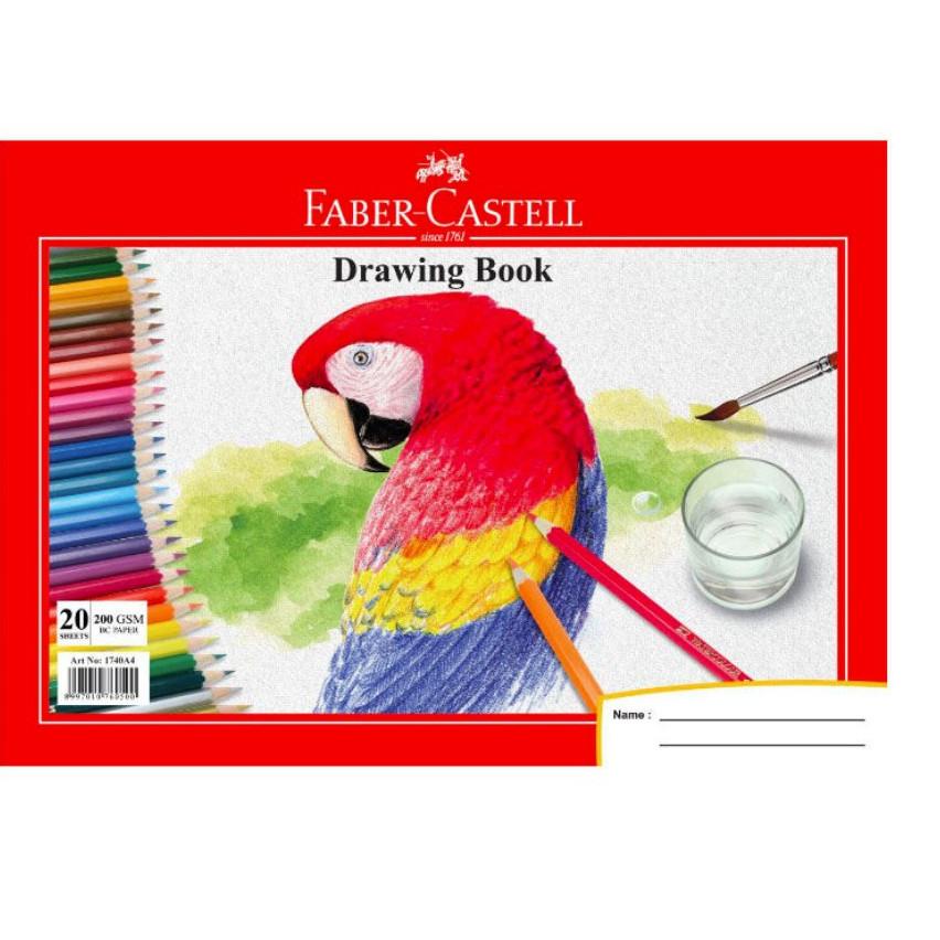 

Safe Payment Faber Castell Drawing Book A4 / Buku Gambar Faber Castell