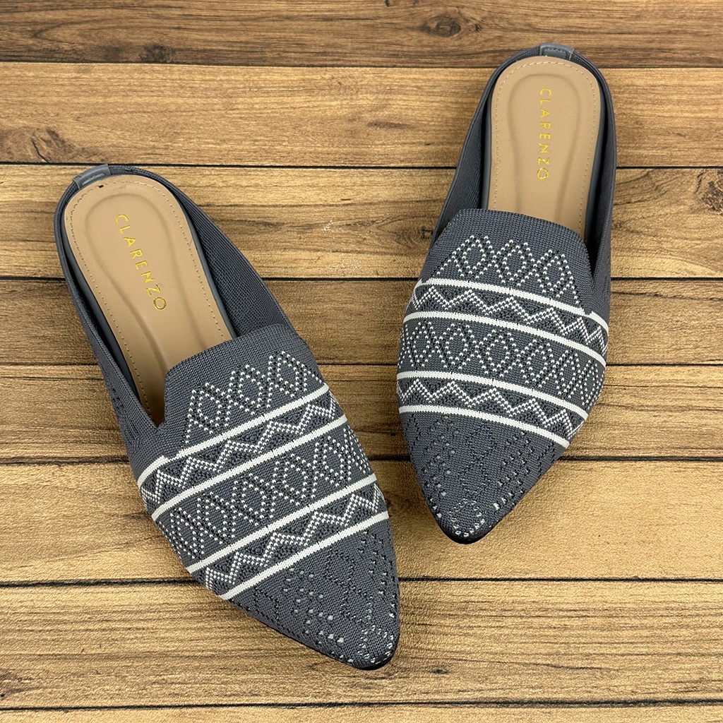 Sandal Mules Rajut RS03  ~ CLARENZO