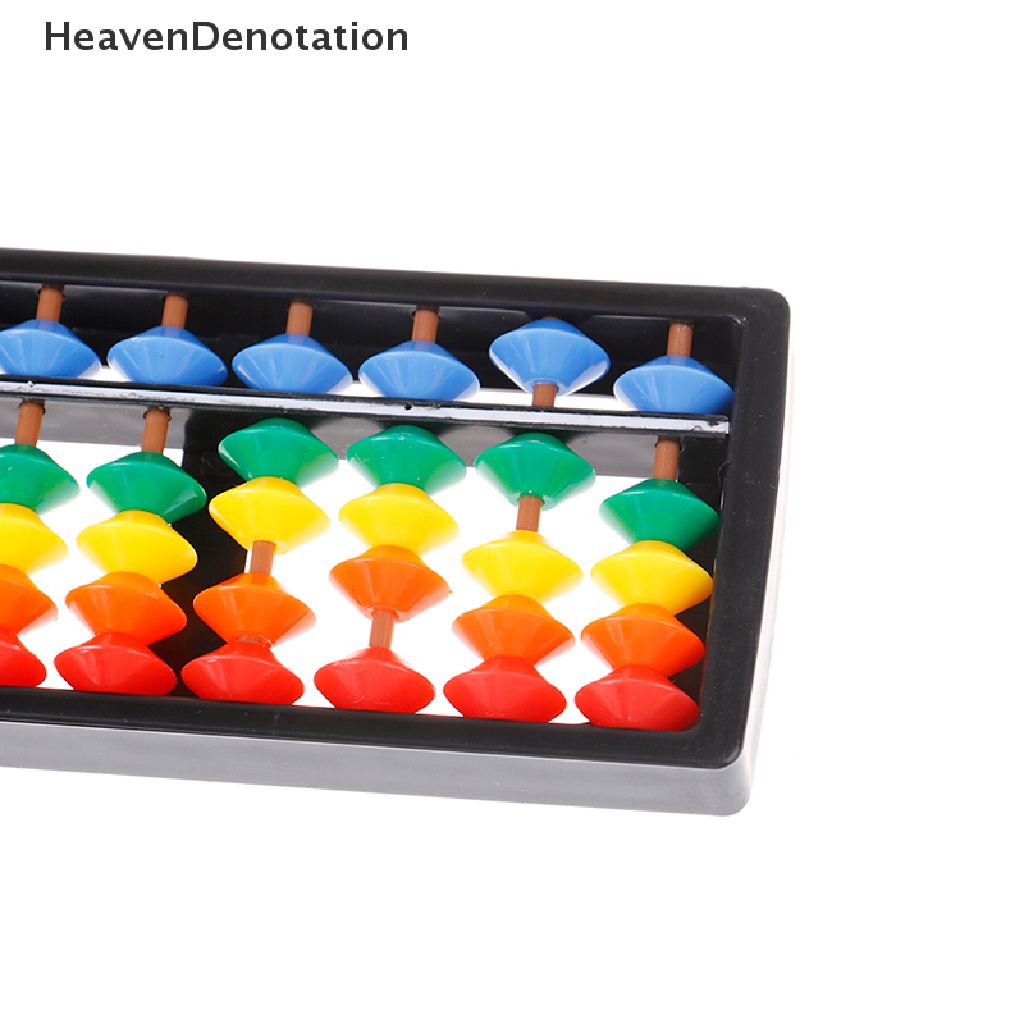 [HeavenDenotation] Portable 13 / 15 / 17 Column Abacus Arithmetic Soroban School Math Learning Tool HDV