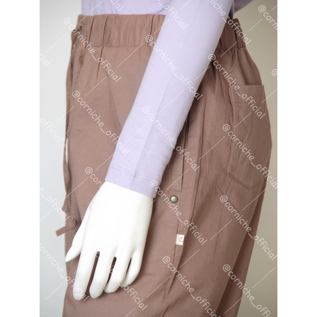 Corniche Palma Rose Pants Brown - TP90343