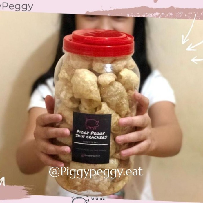 

Terlaris ✨ -Krubi Kerupuk Kulit Babi / Piggy Skin Crackers2.2.23