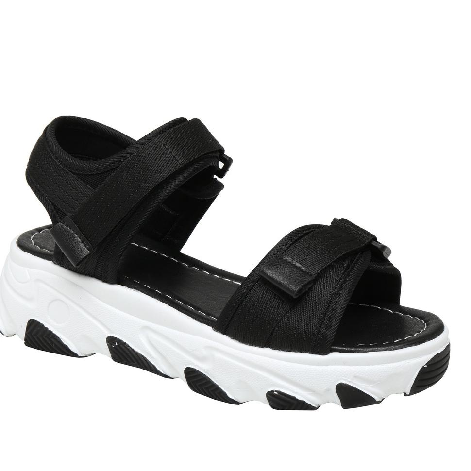 MENARIK PVN Micha Sandal Wanita Black Cream Lilac 241