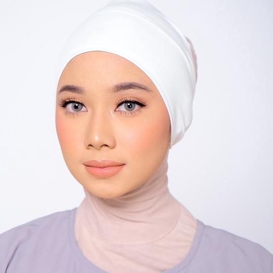 ➻ ZM Zaskia Mecca - Chia Ivory Bandana Ciput ☺