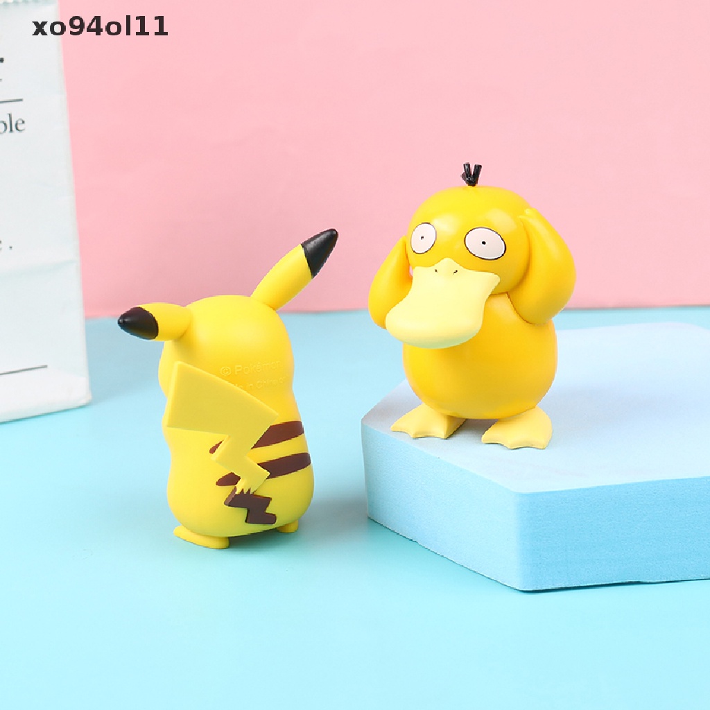 Xo Pokemon Pikachu Angka Boneka Kartun Anime Model Mainan Hadiah Ulang Tahun Anak OL