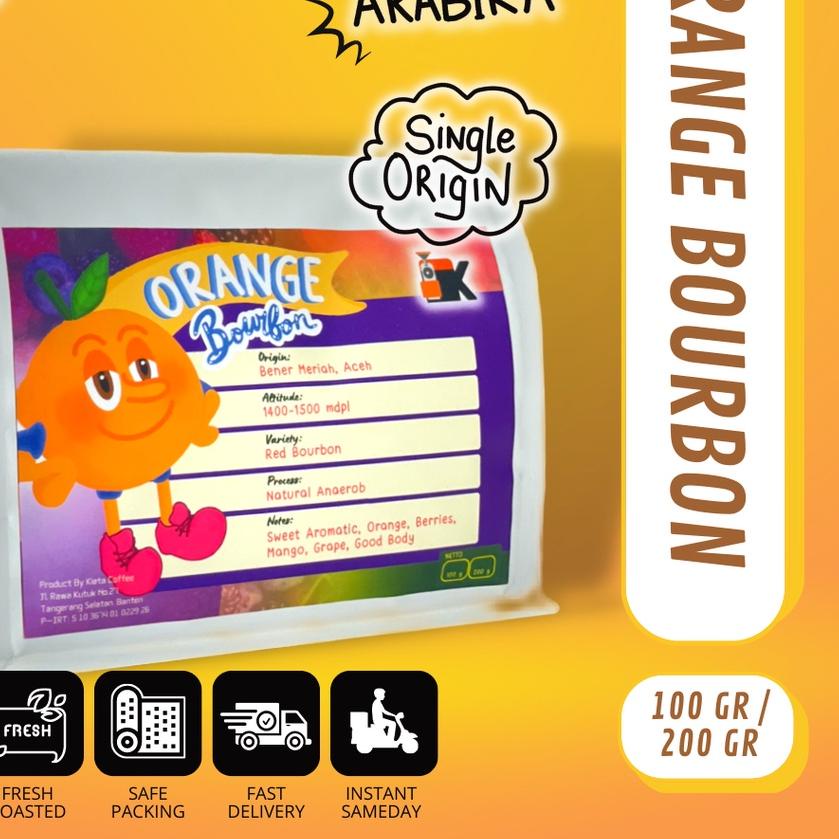 

★ Arabika Orange Bourbon 200gr ➭