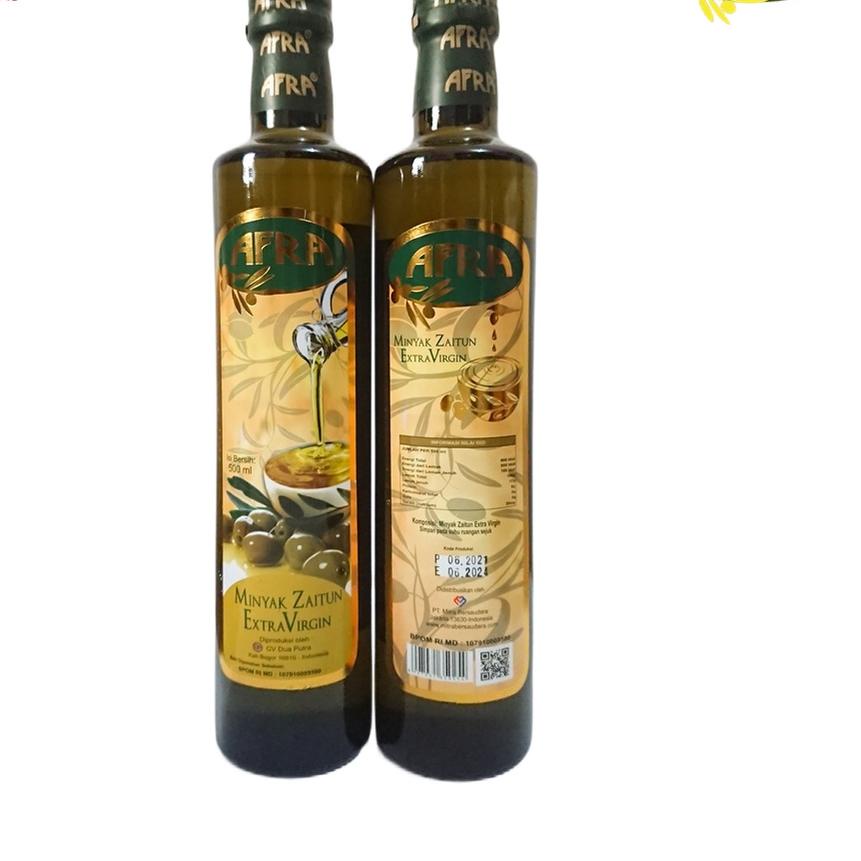 

♡ Minyak Zaitun Afra 500 ml - Extra Virgin Olive Oil EVOO ❋