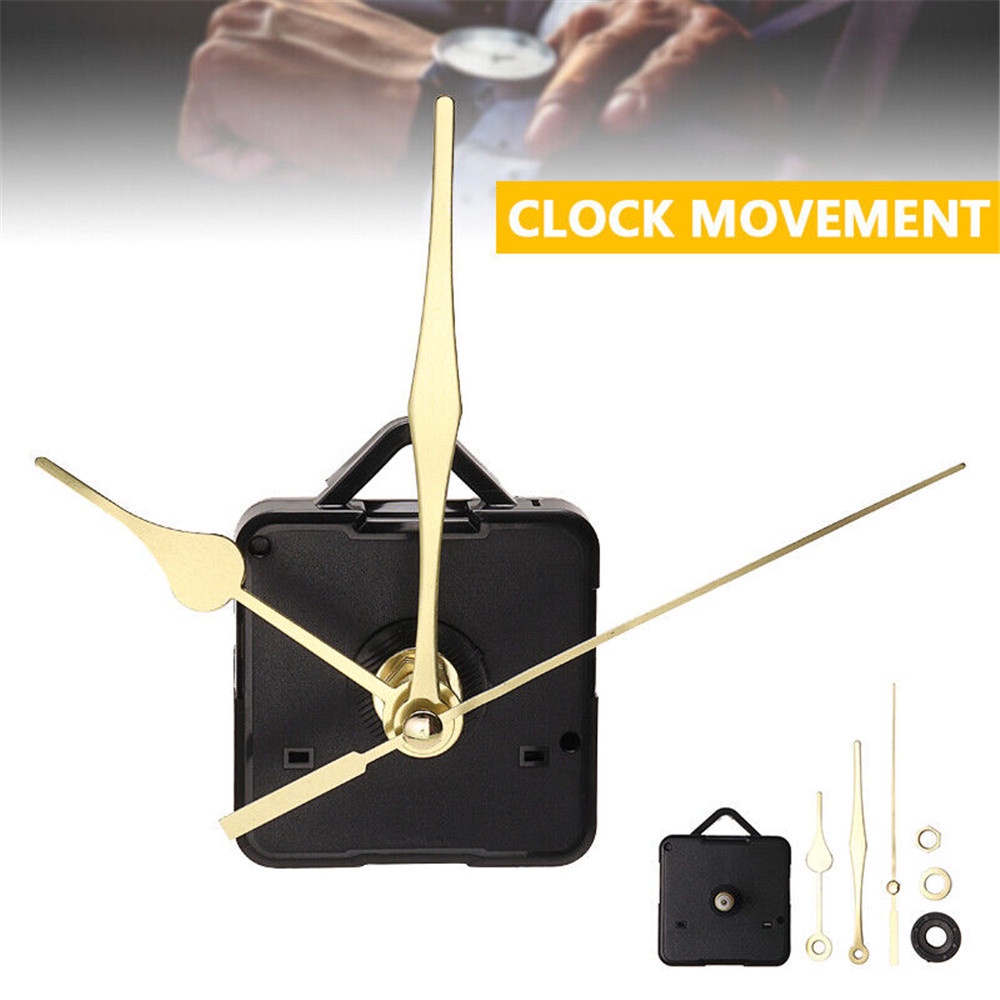 Presisi Ke 1second DIY Quartz Clock Movement Parts Alat Pengganti Untuk Jam Quartz Rumah Tangga