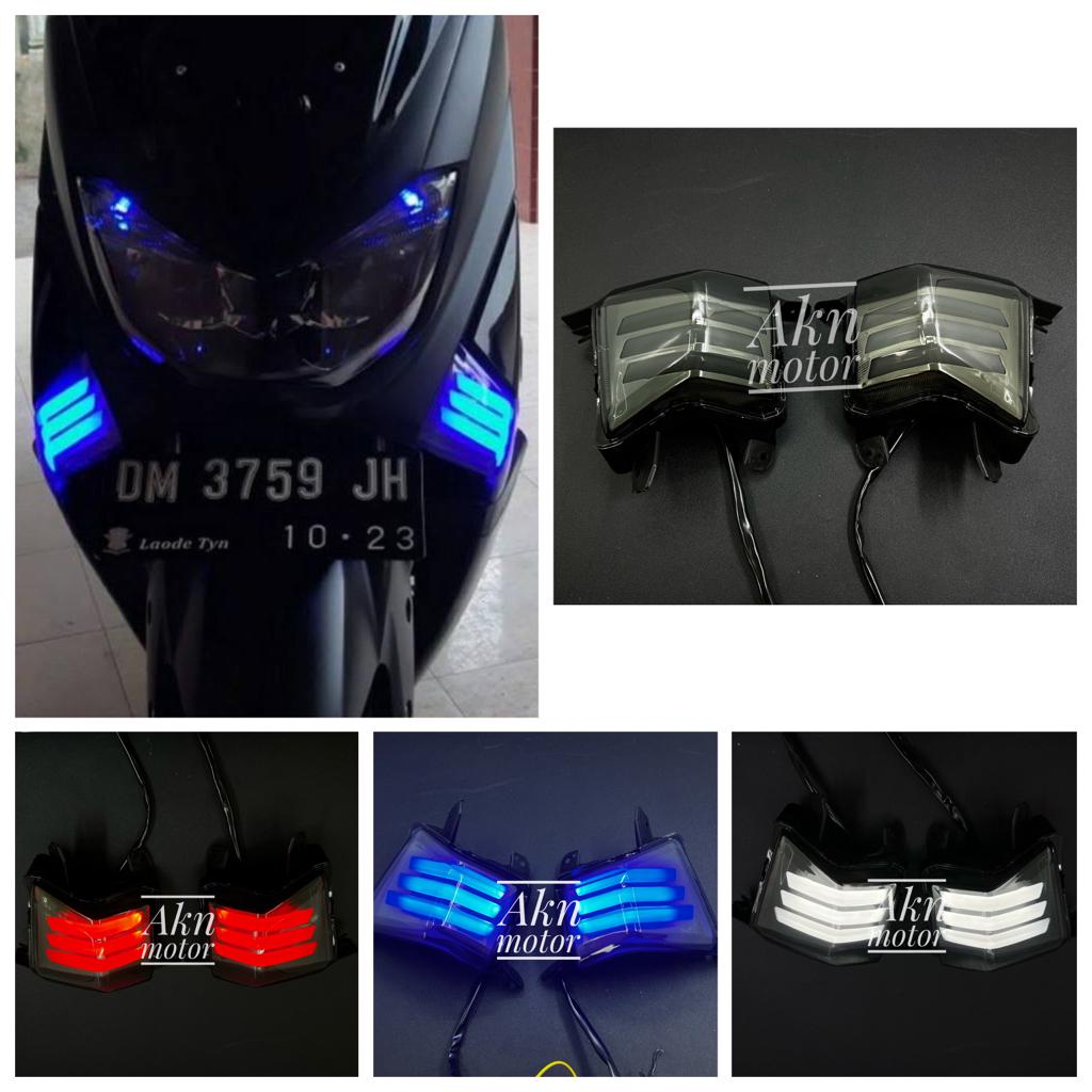 LAMPU SEN SIEN YAMAHA NMAX  OLD/ LAMA SENJA BIRU DAN SENJA MERAH