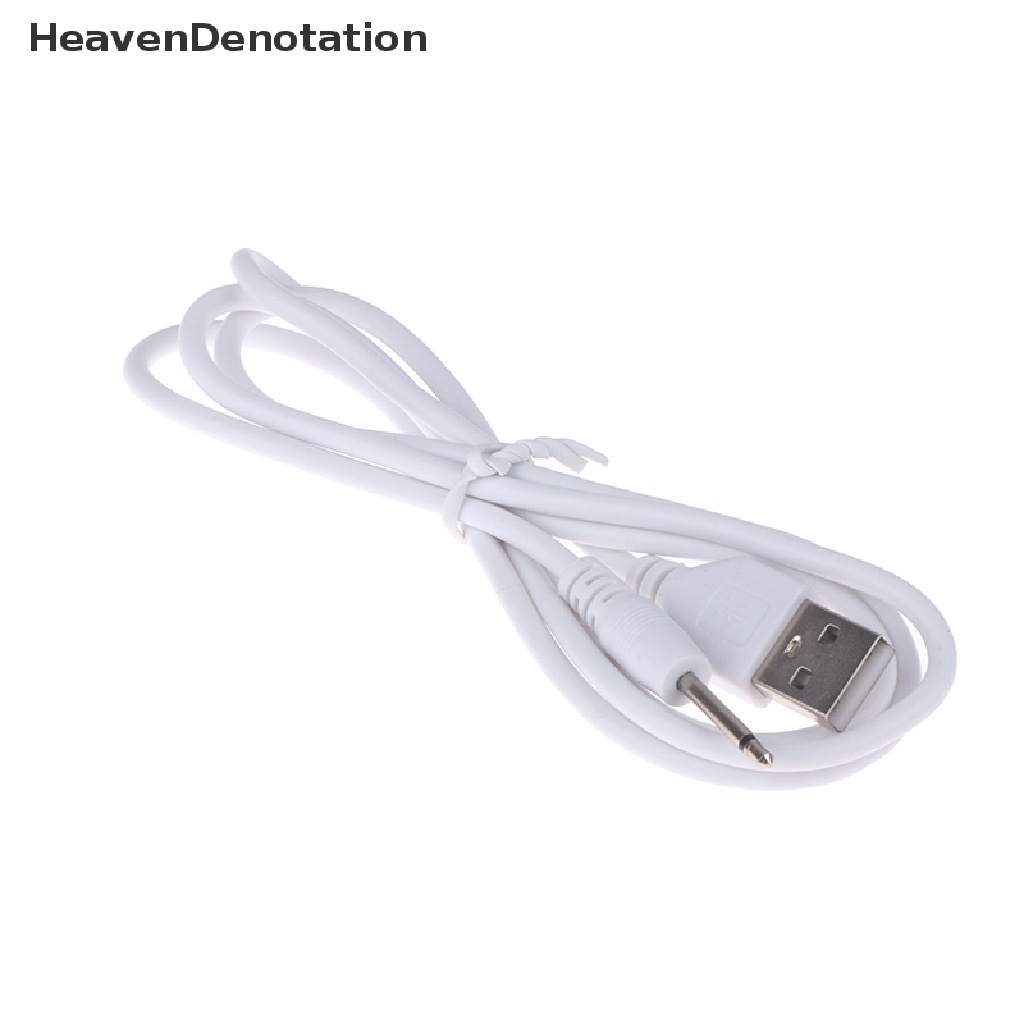 [HeavenDenotation] Usb DC 2.5 Vibrator Charger Kabel Cord Untuk Isi Ulang Vibrator Pemijat Aksesoris Universal USB Power Supply HDV