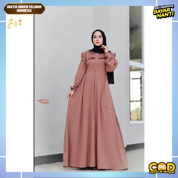 Gsmis Cewek Mewah Model Dress Pesta Kondangan Games Casual Perempuan Gamis Lebaran 2023 Gami Fashion