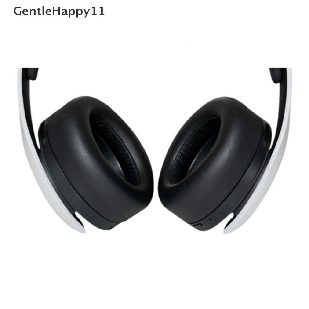 Gentlehappy Ear pads Untuk PS5 PULSE 3D Headset Pengganti Earpads Ear Cushions Ear Cover Headphone Hitam Perbaikan id