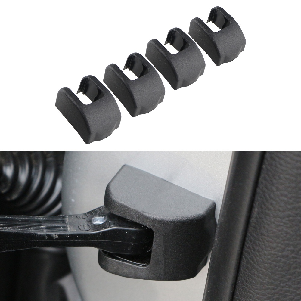 Abs 4pcs Penutup Pelindung Stopper Pintu Mobil Untuk Volvo C70 V40 V60 S60 XC60 XC90 Door Lock Cover Aksesoris