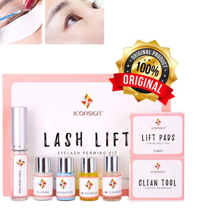 ➱ ICONSIGN LASH LIFT EYELASH PERMING KIT/ PELENTIK BULUMATA / LASH LIFT ✷