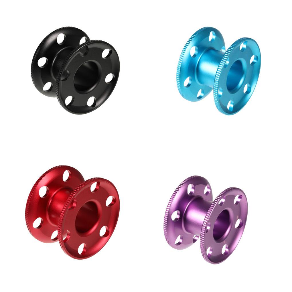 Huit Gulungan Jari Anti Korosi Diving Spool Desain Kurva Ketahanan Oksidasi Yang Kuat Padat Spul Gulungan Penyelam Olahraga Menyelam Snorkeling