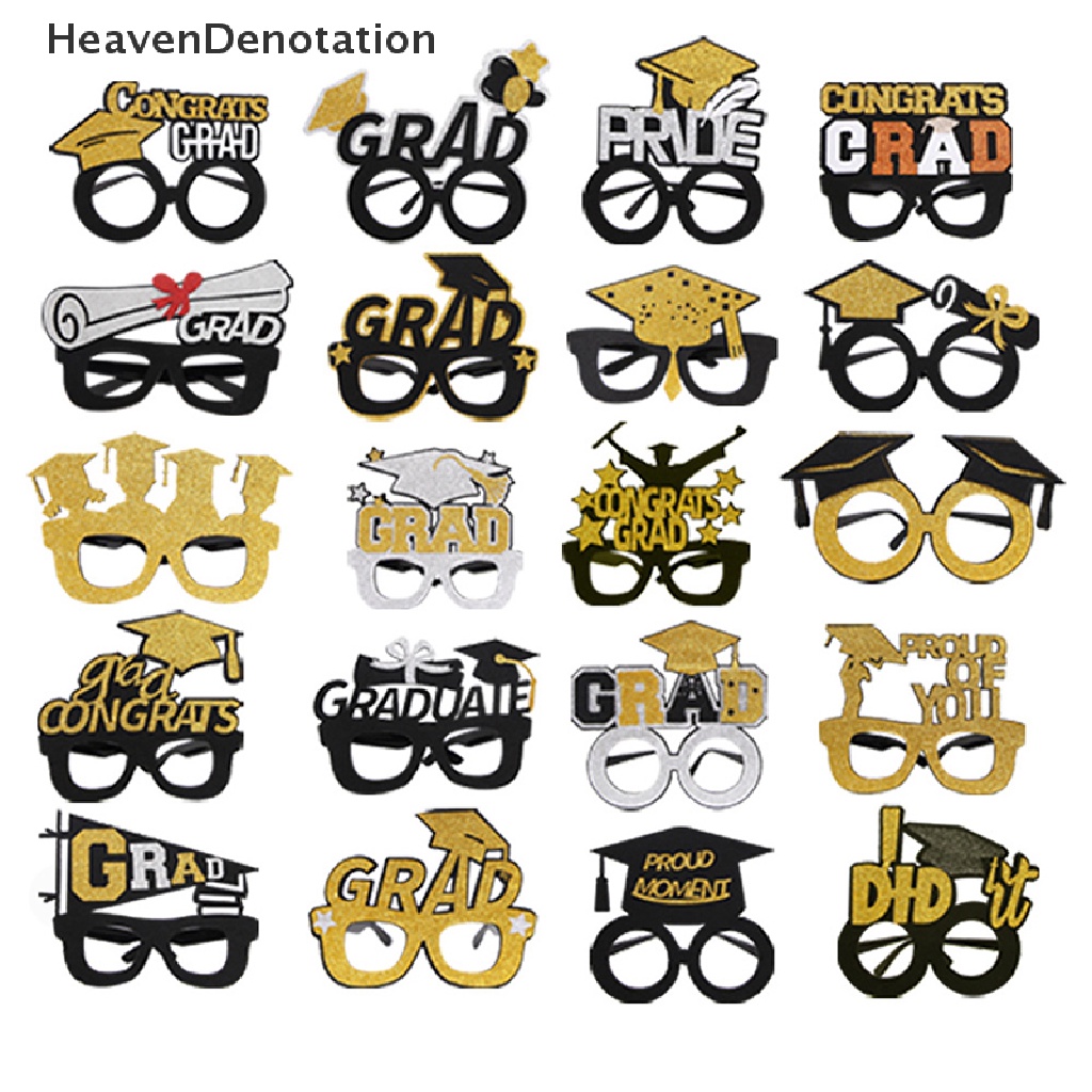 [HeavenDenotation] Dekorasi Pesta Wisuda Hajatan Wisuda Graduation Decoration Glasses HDV