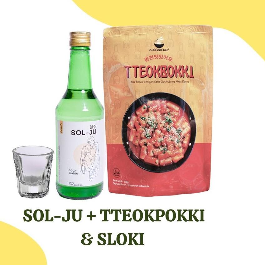 

► Paket TTEOKPOKKI SOL-JU SLOKI ➤