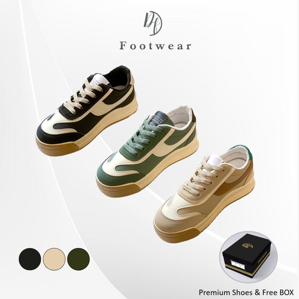 [DF FOOTWEAR] Sepatu Wanita Sneakers Wanita Model Korea Import Premium Quality DF 639