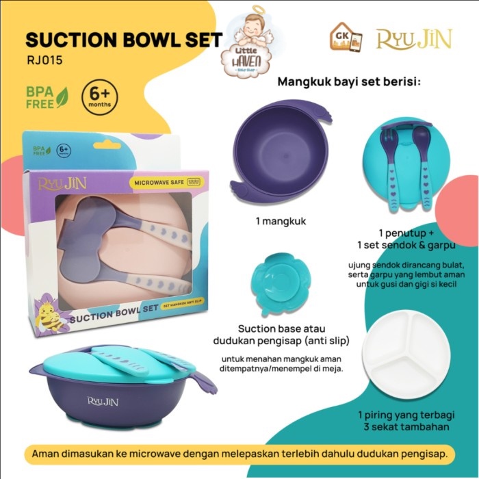 RYUJIN SUCTION BOWL SET