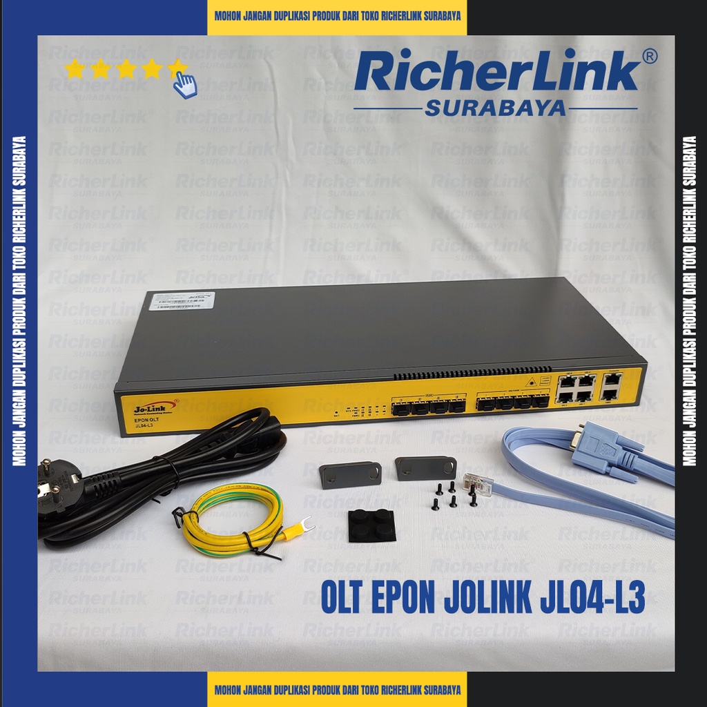 OLT EPON JOLink JL04-L3 - Tanpa SFP