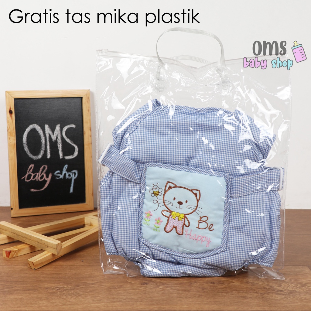 [FREE TAS PLASTIK] Gendongan Bayi Depan / Hipseat Pastel Edition / Kado Lahiran